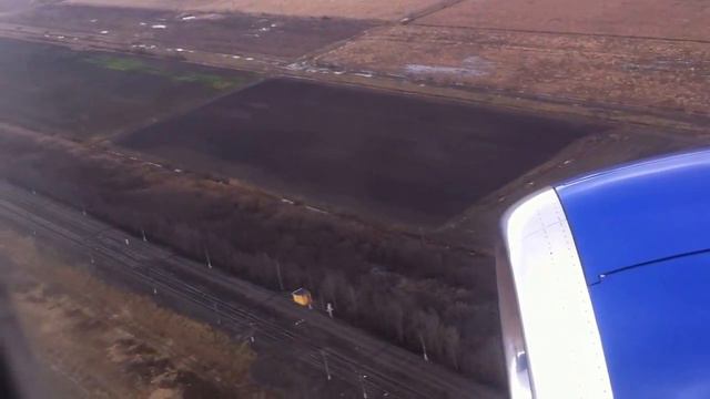 Приземление в Пулково (вид из элюминатора) смотреть онлайн