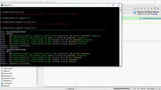 Angular 4 Installation + Import bootstrap 4 to the project смотреть онлайн