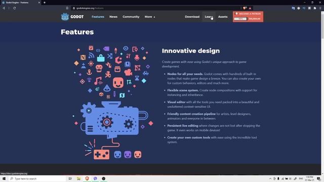 I Started Using GODOT ENGINE || GAME DEVELOPMENT смотреть онлайн