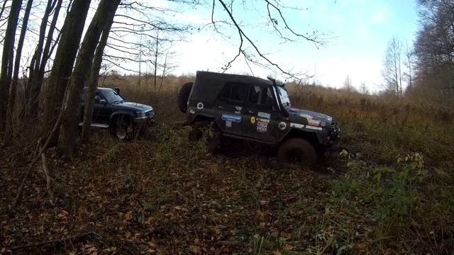 Off-road - 416 Исследуем новый маршрут (УАЗ-469, ГАЗ-66, 4Runner, Land Cruiser) смотреть онлайн