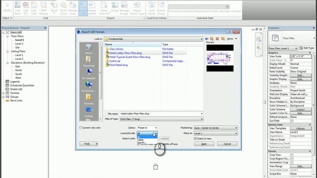 Revit Import CAD file - A How To Guide смотреть онлайн
