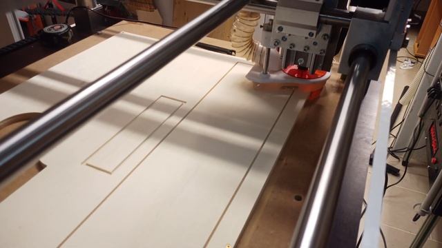 Full Metall MPCNC works first time for me. With New dust collector. смотреть онлайн