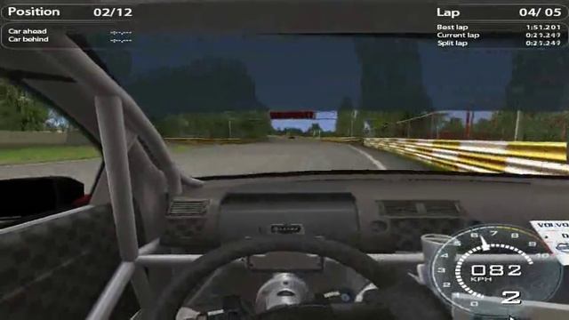 Testing mouse steering in Volvo The Game смотреть онлайн