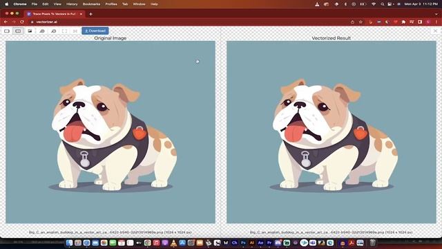 Как сделать векторным любое изображение за секунды — бесплатный AI смотреть онлайн