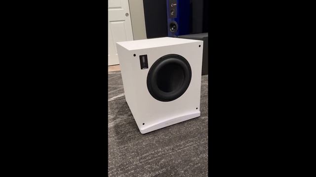 The RSL Speedwoofer 12s Subwoofer in White for Home Theater Bass Unboxed #short смотреть онлайн