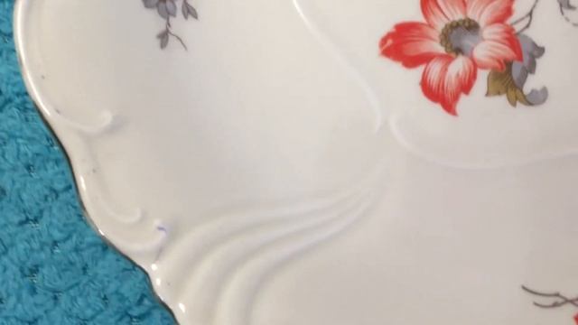 Тарелка/Молочный фарфор/Германия