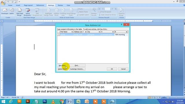 Ms Word Mail Merge Tutorial for ICT & GIT, Beginner Students by Nikab Sir in Tamil смотреть онлайн