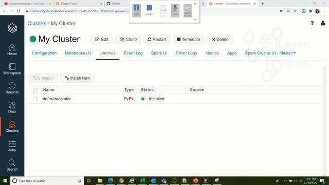 Spark With Databricks | Best Way to Install External Libraries/Packages With Demo | Learntospark смотреть онлайн