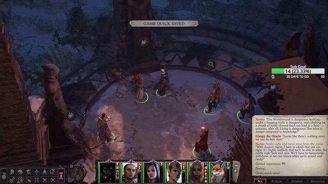 Gimpy the Damphir Oracle of DOOM - 42+ Hours In Pathfinder: Wrath of the Righteous Part 1 смотреть онлайн