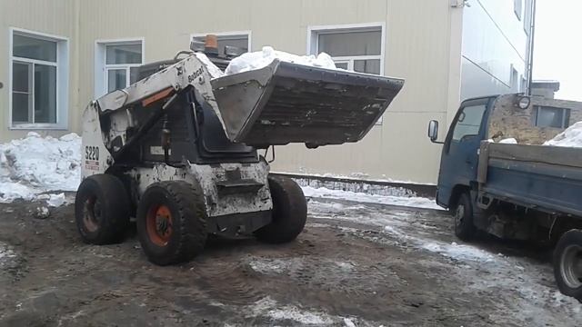 Услуги мини-погрузчика Bobcat смотреть онлайн