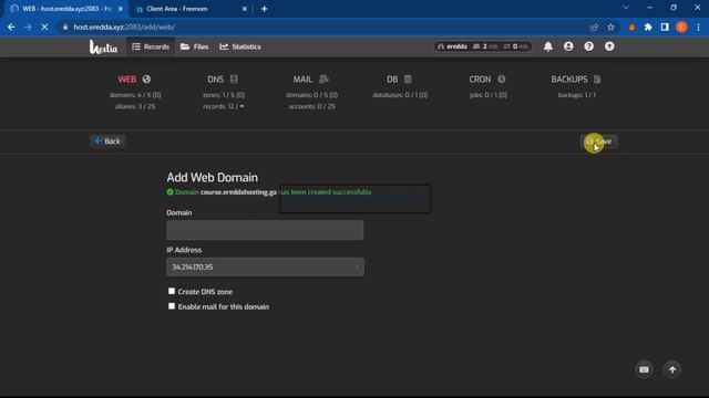 Part 23. How to add subdomain to the Hestia Dashboard смотреть онлайн