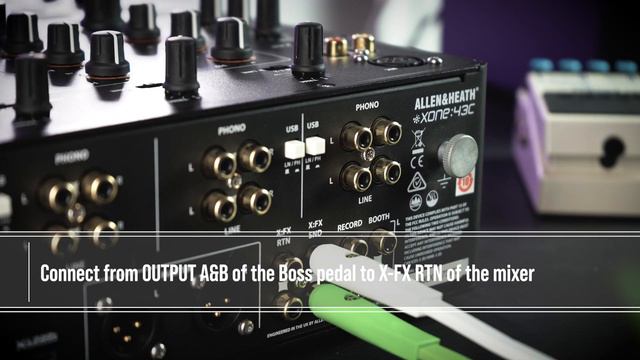 Xone:43/43C - Connecting a BOSS DD Delay Pedal смотреть онлайн