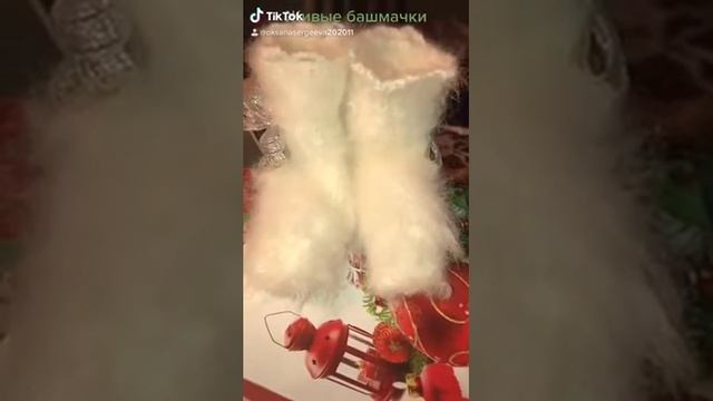 ДЕТСКИЕ башмачки из пуха ангорских кроликов смотреть онлайн