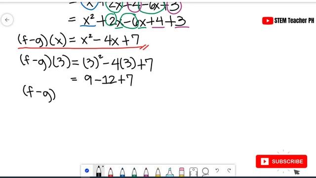 Subtraction of Functions - General Mathematics смотреть онлайн