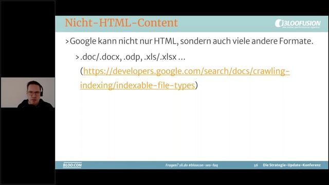 Das SEO-für-Shops-FAQ: Fragen, die fast jeder Shop-Betreiber stellt (Aufzeichnung BLOO:CON 2023) смотреть онлайн