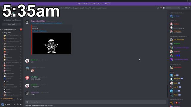 Reading R rated fan fiction to hundreds of people on Discord смотреть онлайн