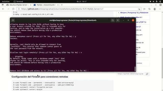 Ubuntu 21+ | ¿Cómo instalar MySQL Server 5.7 en GNU Linux Ubuntu? смотреть онлайн