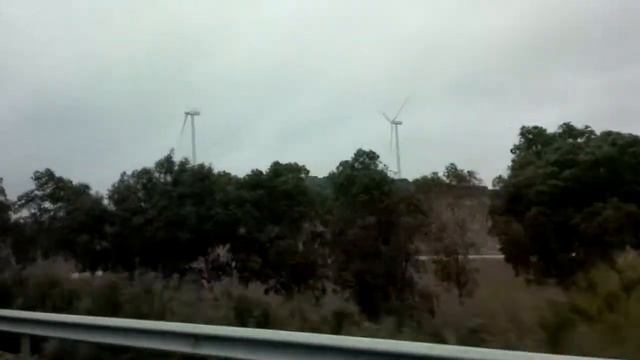 Ветряная электростанция в Испании смотреть онлайн