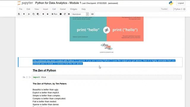 Python for Data Analytics - Session 01 - Foundational Basics смотреть онлайн