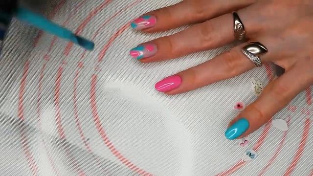 Яркий весенний маникюр 2022/ Spring Manicure 2022/ Aurelia