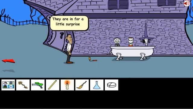 Obama and Pigsaw's Gift (Inkagames) - Walkthrough смотреть онлайн