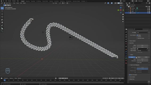 Blender Braid Hair смотреть онлайн