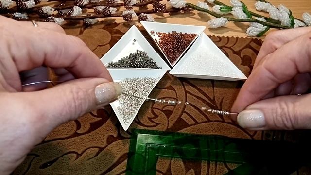 Веточки вербы из бисера #3 смотреть онлайн