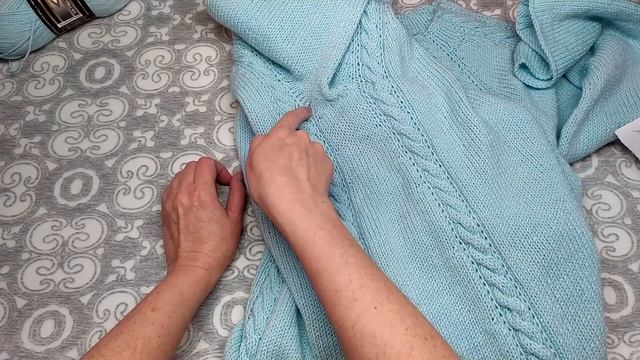 Туника «Мятная» на круглой кокетке.Подробное описание.МК. смотреть онлайн