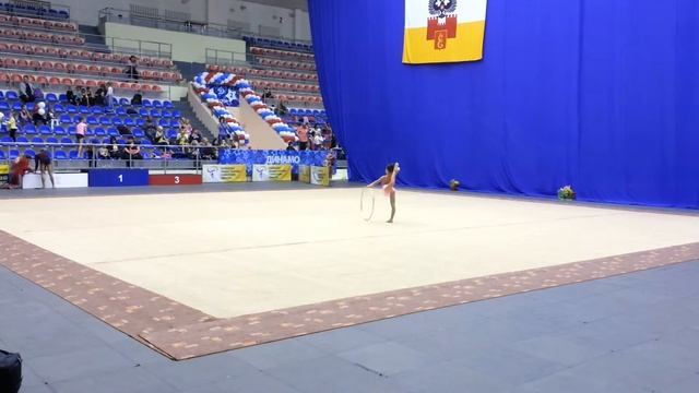 Маликова Полина 2007 гр. Краснодар -2014 "Золотая Осень" Обруч смотреть онлайн