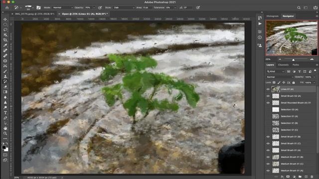 Real Paint Effect In Photoshop (Speed Art) смотреть онлайн