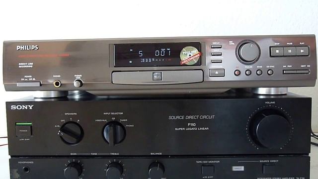 Philips CDR 880 CD Recorder CDR880 CD rewritable смотреть онлайн