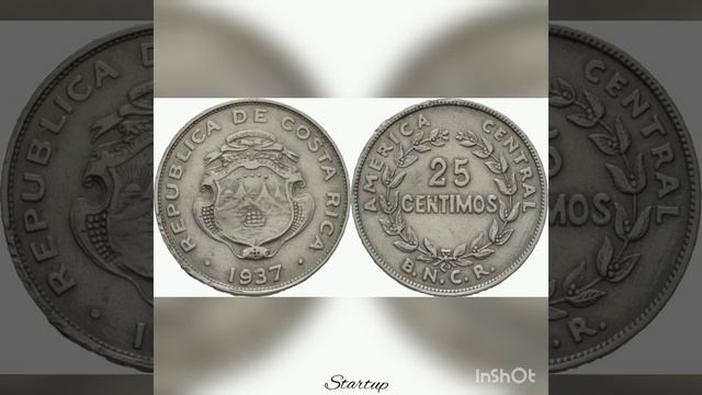 Монеты мира.Монеты Коста-Рики.Coins of Costa Rica. Нумизматика. Нумизмат. Коллекция. Startup-164 смотреть онлайн