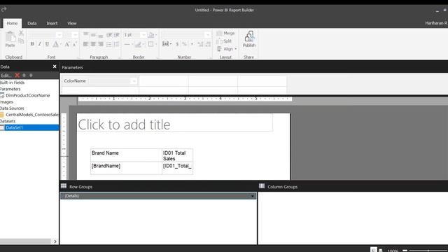 TREATAS DAX in Power BI Paginated Reports | TREATAS in Report Builder смотреть онлайн