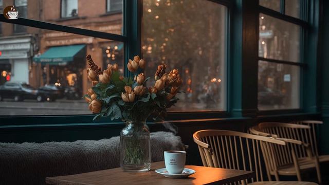 Уютный кофейный джаз☕Мягкая джазовая музыка и босса-нова для хорошего настроения