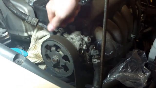 03 Honda Accord Power Steering Pump Seal Replacement смотреть онлайн