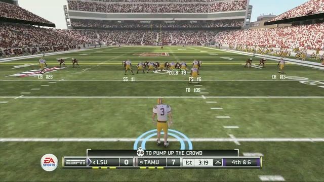 NCAA Football 12 GAMEPLAY - 7 min. of Texas A&M vs. LSU смотреть онлайн
