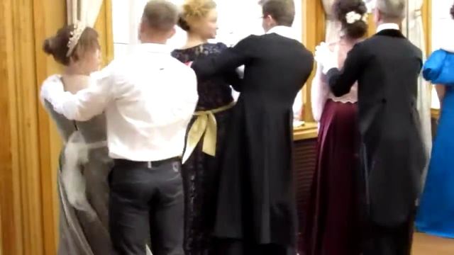 13.05.2018 Вознесенский Бал ПМД / Контраданс Оглядки / Шуточный танец смотреть онлайн