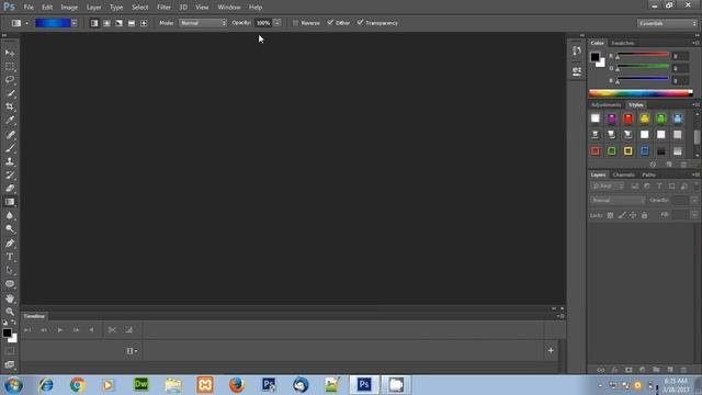 How to add Gradient Colors using Photoshop CS6 смотреть онлайн