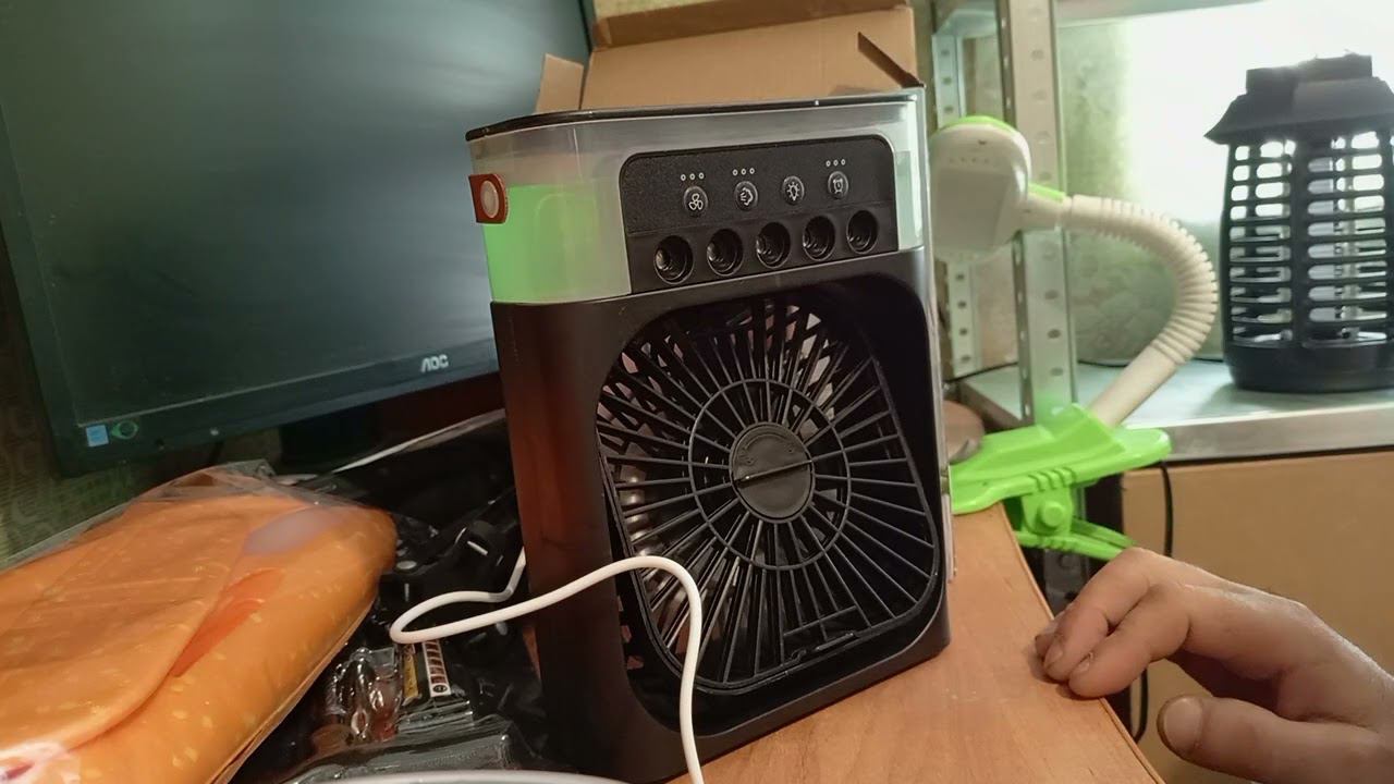 Распаковка и проверка вентилятора Air Cooler Fan смотреть онлайн