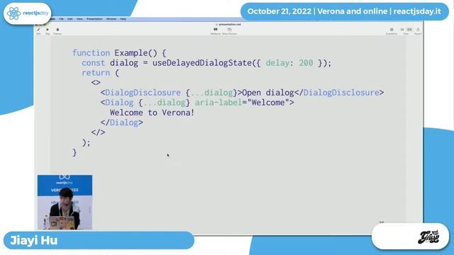 A philosophy of React software design | Jiayi Hu | reactjsday 2022 смотреть онлайн