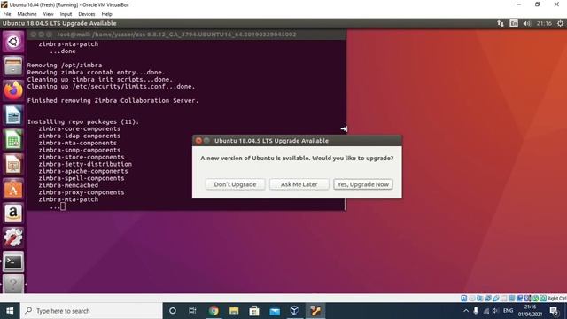 VirtualBox - Ubuntu 16.04 - Zimbra Local Mail Server смотреть онлайн
