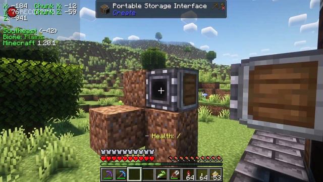 Сервер Minecraft с Create 1.20.1 Автоматическая ферма дерева #create #minecraft смотреть онлайн