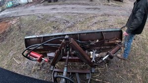 Поворотный отвал на Юмз, Мтз Часть 4 Финал!