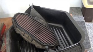 K & N Air Filter Clean - Honda NC750X
