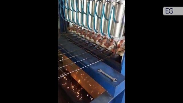 Станок для изготовления сварной канилированной сетки смотреть онлайн