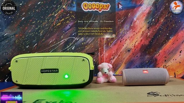 FC ขอมาครับ HOPESTAR A20 PRO VS กับ JBL FLIP5 ( รีวิว ). смотреть онлайн