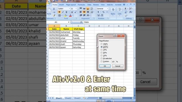 Excel sheet page zoom shortcut key #like #share #subscribe #excel #shortcutkey смотреть онлайн