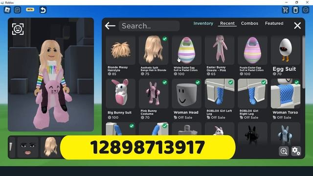 Easter Suit / Catalog Avatar Codes [] Catalog Avatar Creator [] ROBLOX