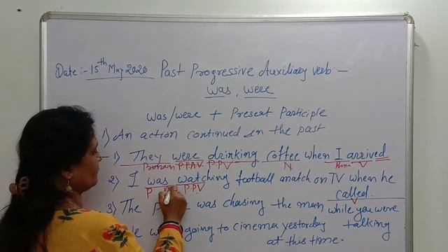 2)-Past Progressive Auxiliary Verb "Was" & "Were" смотреть онлайн