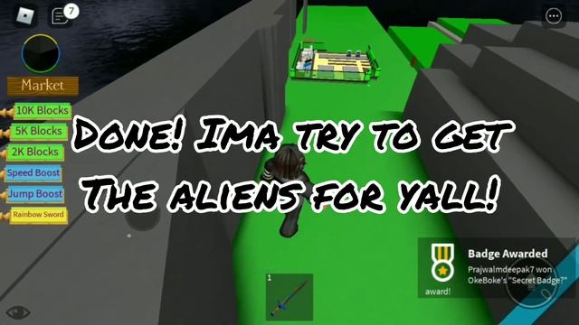 Where Is The Secret And Alien Badge| FIRST 3 PLAYER TYCOON IN ROBLOX!